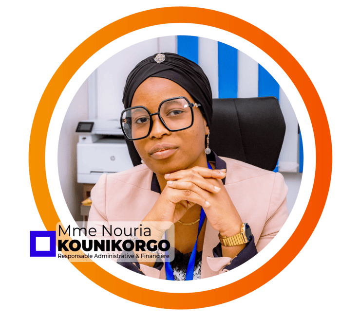 Nouria Kounikorgo, responsable administrative et financière